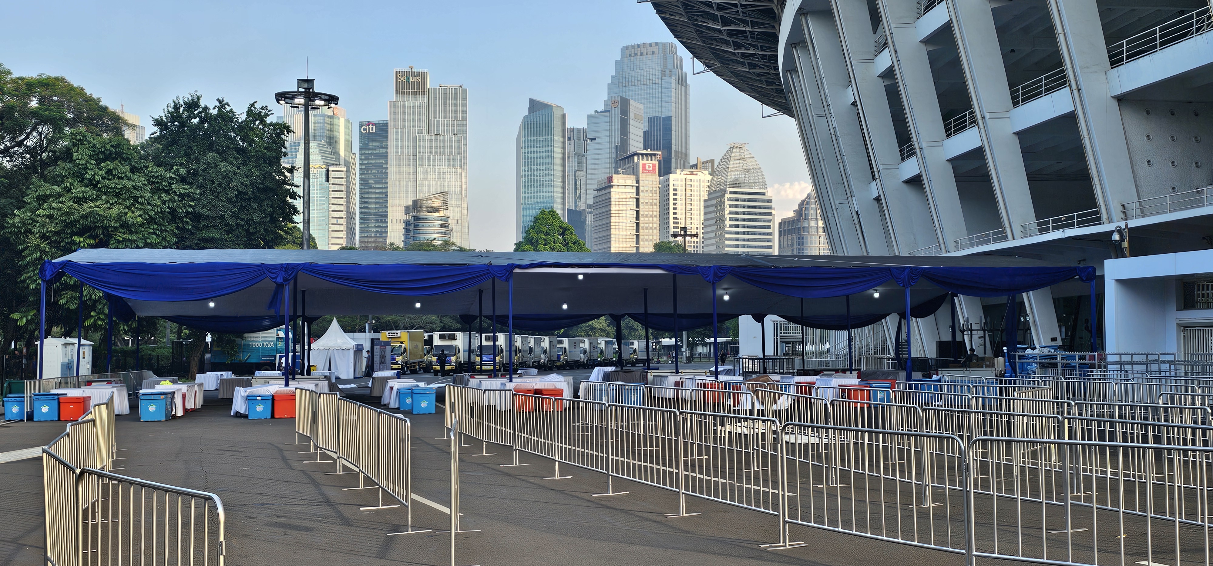 Tenda Plafon / Konvensional